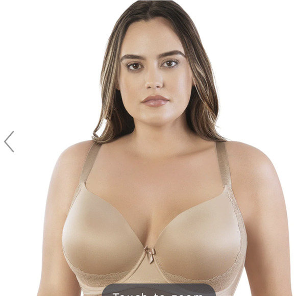Parfait CASEY PLUNGE MOLDED T-SHIRT Bra Nude Style #2801 US 44 DDD / UK 44E - Picture 3 of 8